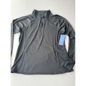 Marika jogger Top Long Steve Workout Chill Tek Soft Inside 4 Way Stretch Sz XL